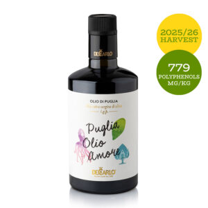 DeCarlo Puglia Olio Amore IGP Extra Virgin Olive Oil