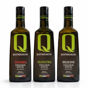 Quattrociocchi Bundle -Premium Italian High Polyphenol Extra Virgin Olive Oil