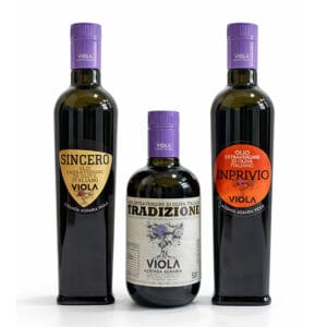 Frantoio Viola Bundle -Premium Italian High Polyphenol Extra Virgin Olive Oil
