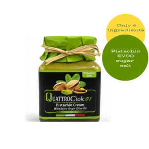 Quattrociocchi QUATTROCiok01 Pistachio Cream Spread with premium extra virgin olive oil