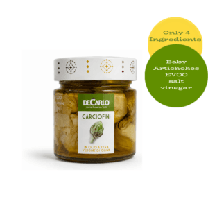 DeCarlo Carciofini Baby Artichoke in Extra Virgin Olive Oil