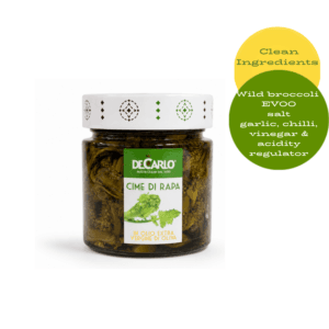 De Carlo Cime di Rapa Wild Broccoli in Extra Virgin Olive Oil